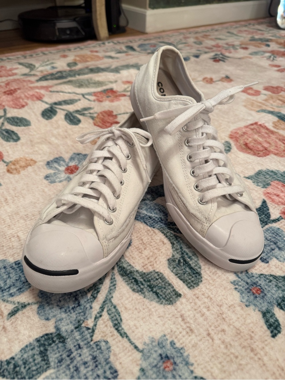 Converse White Low-Top Canvas Sneakers for Men